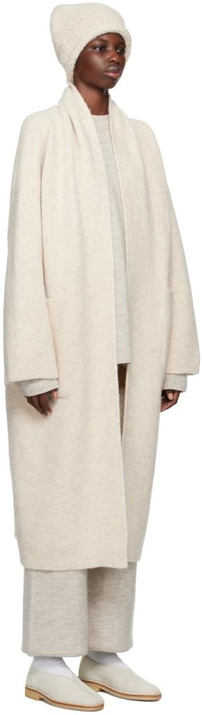 LAUREN MANOOGIAN Off-White Double Face Coat 2