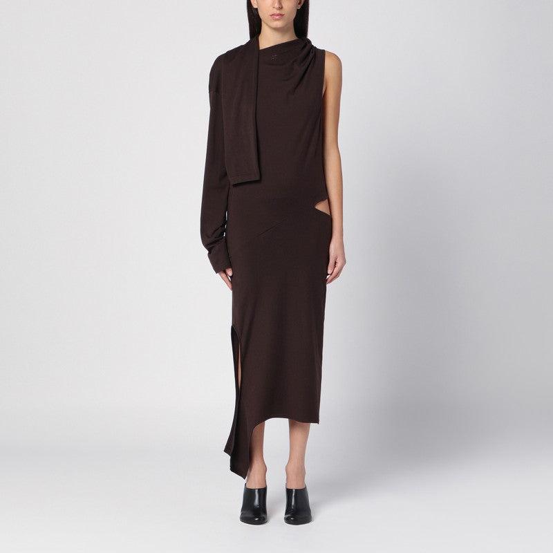 courreges Courrèges One-Shoulder Dress With Cut-Out