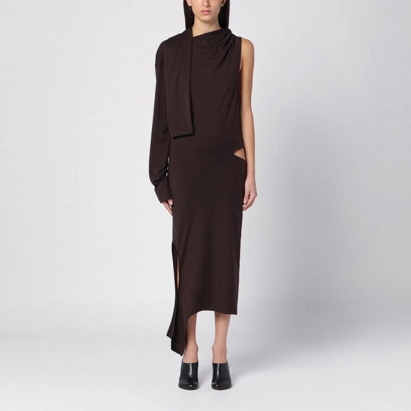 courreges Courrèges One-Shoulder Dress With Cut-Out 1