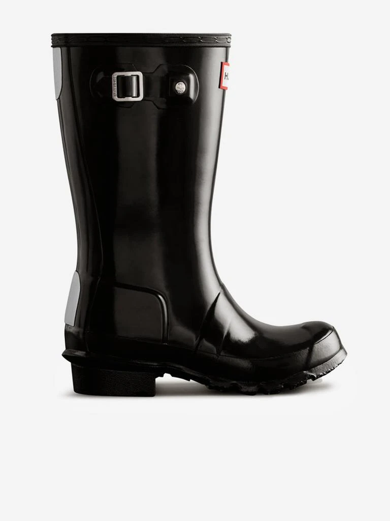 Hunter Hunter Kids Original Gloss Wellington Boots in Black