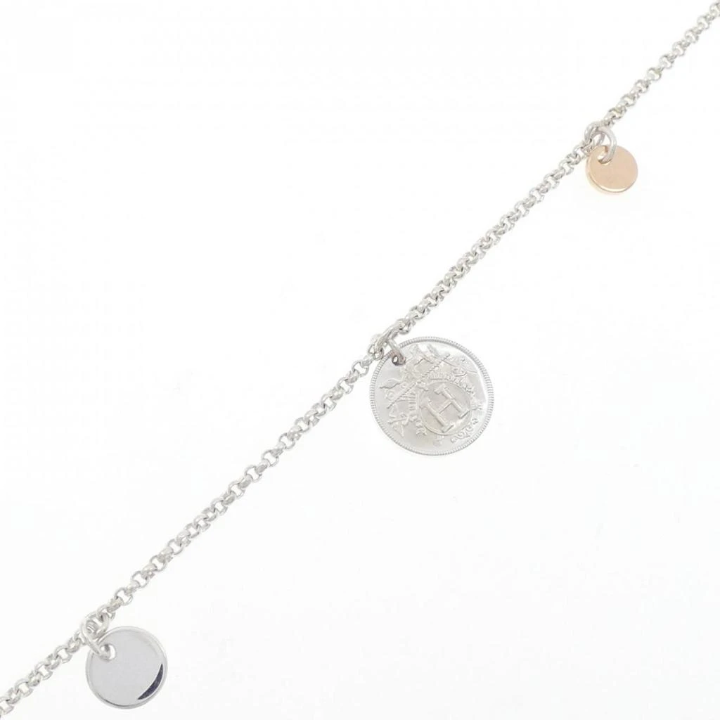 Hermes pink gold (18K) 925 Charm Bracelet (Pre-Owned)