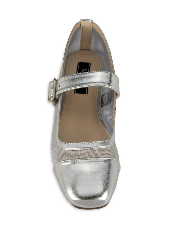 Rachel Roy Shira Metallic Ballet Flats 5