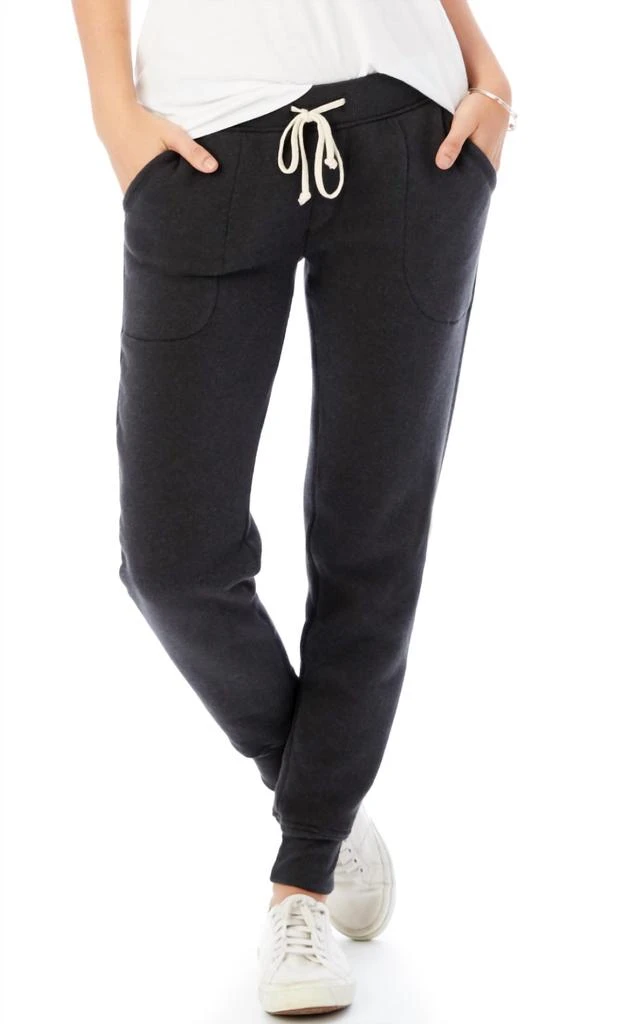 Alternative Fleece Jogger Pant In Eco Black 1