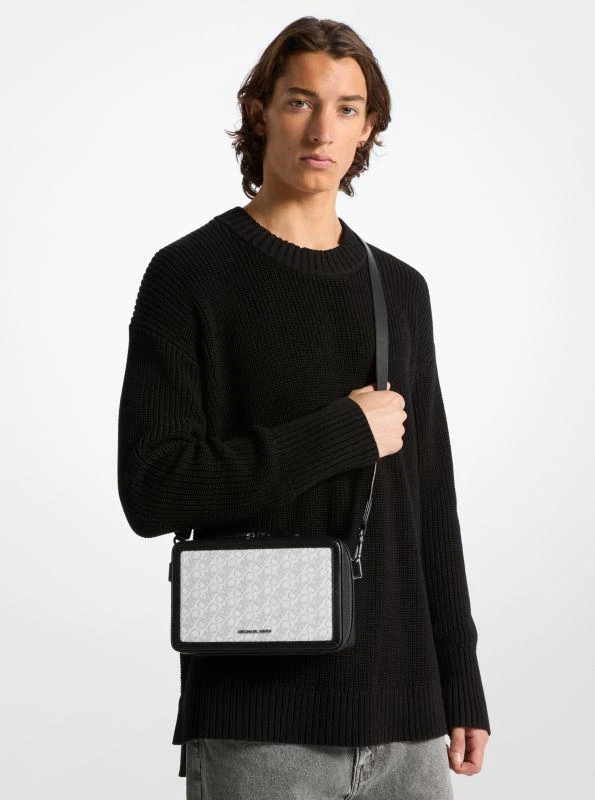 Michael Kors Hudson Empire Monogram Crossbody Bag 3