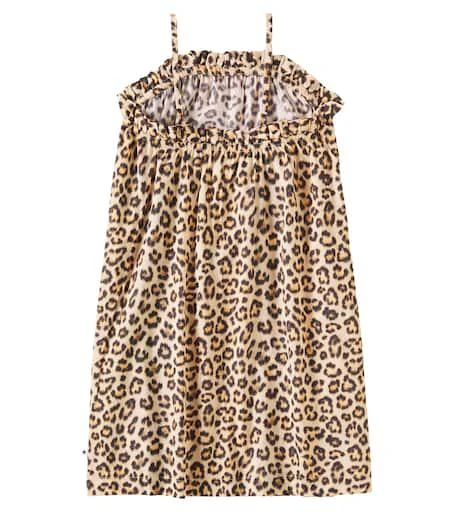 MOLO Connie leopard-printed cotton maxi dress 4