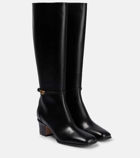 Valentino Leather knee-high boots 1