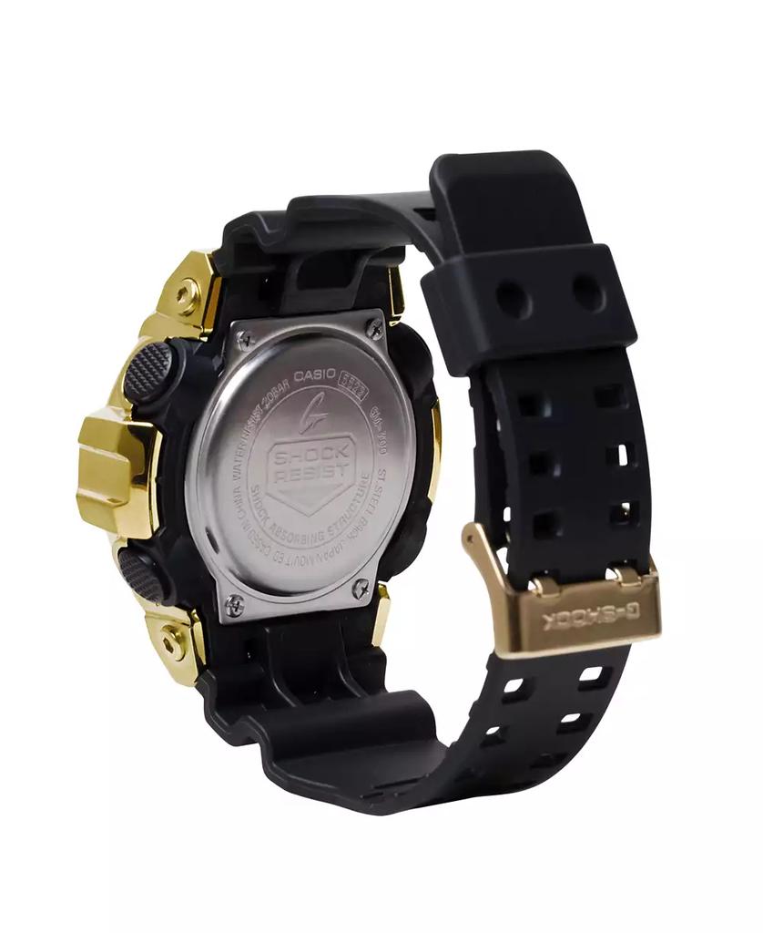 G-Shock Men's Japanese Quartz Black Resin Watch, 53.4mm, GM700G-9A
