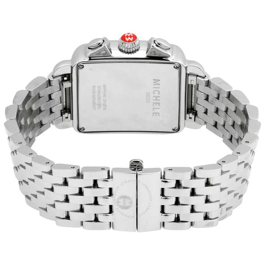 Michele Deco Chronograph Quartz Diamond White Mother of Pearl Dial Ladies Watch MWW06A000775 3