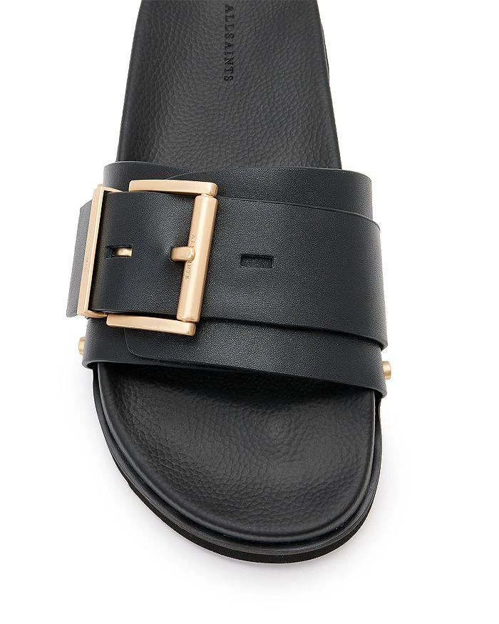 ALL SAINTS Women's Ellie Studded Slide Sandals 4