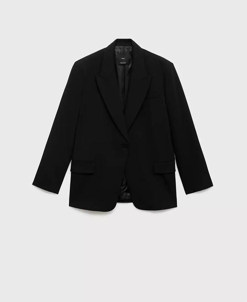 Mango Women's Flap Pockets Suit Blazer