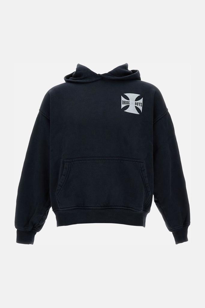 Rhude Oxford Cotton Crewneck Sweatshirt - Hoodies - Free