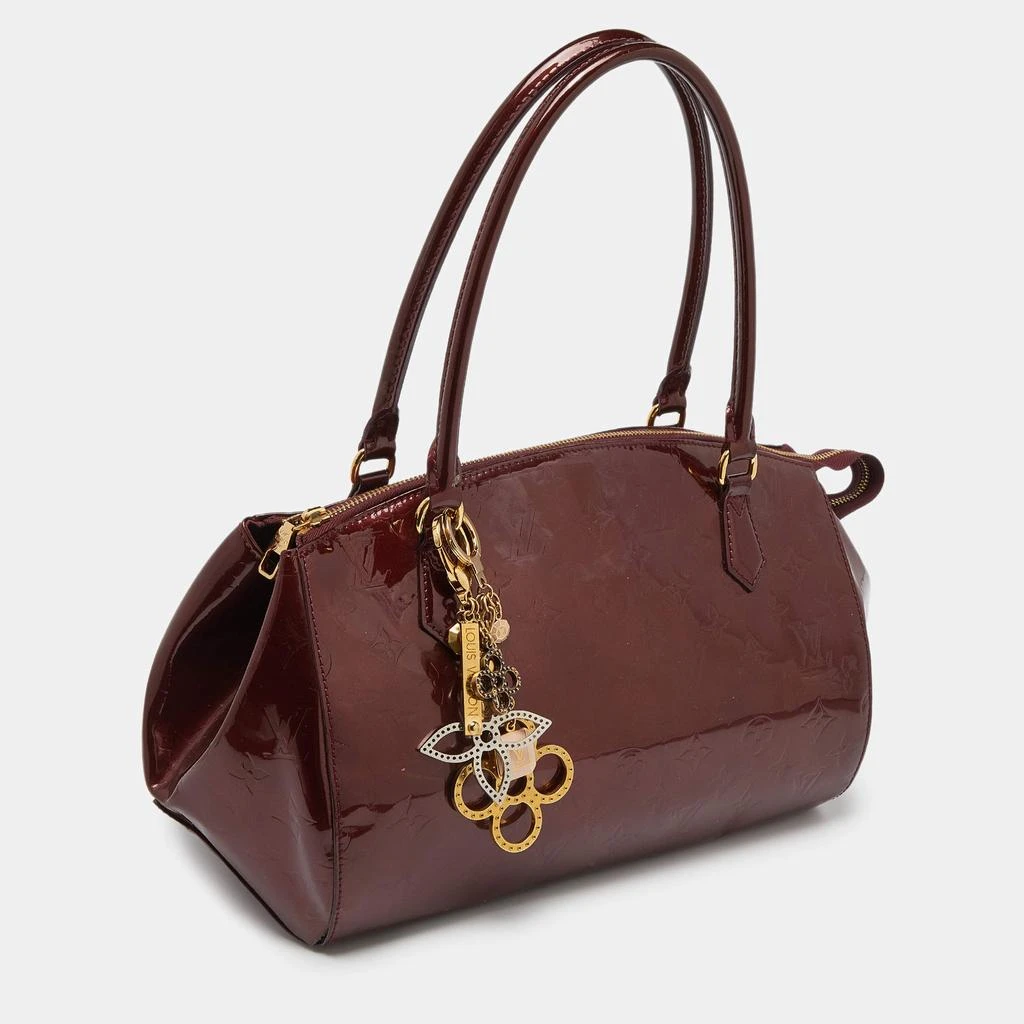 Louis Vuitton Louis Vuitton Rouge Fauviste Monogram Vernis Sherwood GM Bag 3