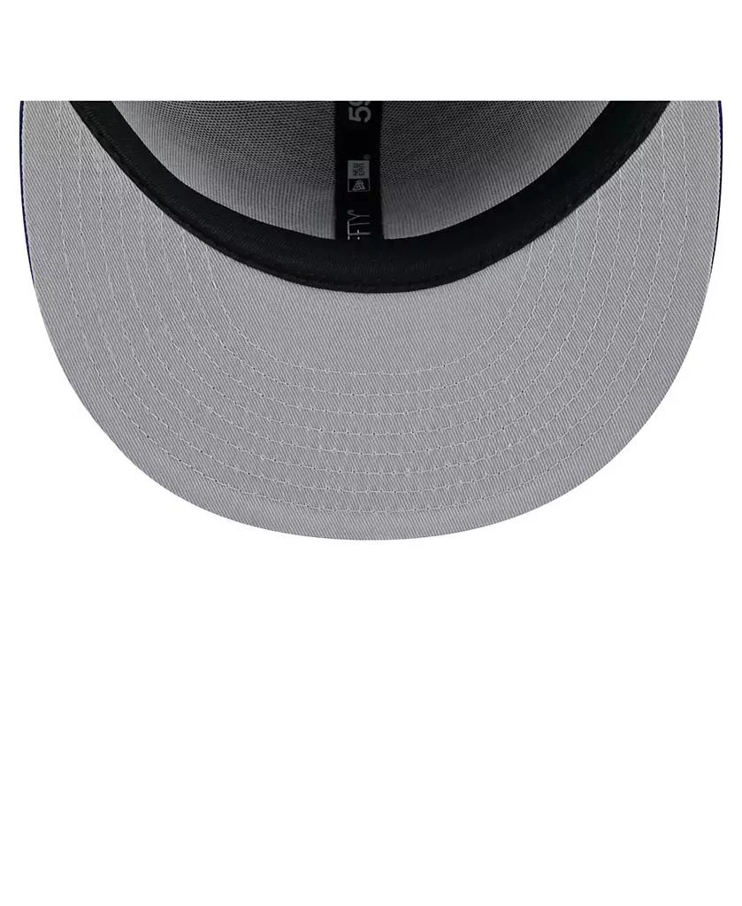 New Era Men's Royal Texas Rangers Yarn Stitch 59FIFTY Fitted Hat 5
