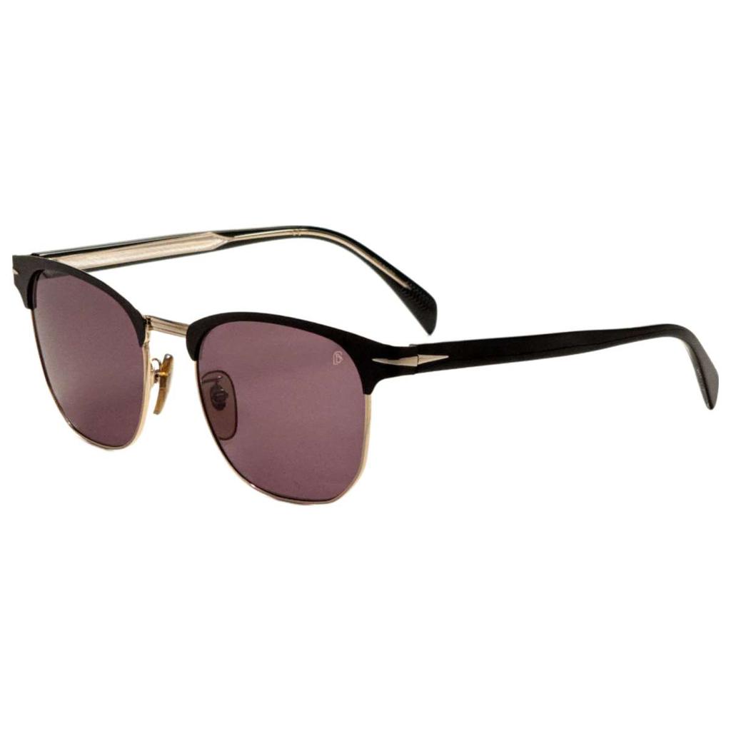 David Beckham David Beckham Men's Black Square Sunglasses