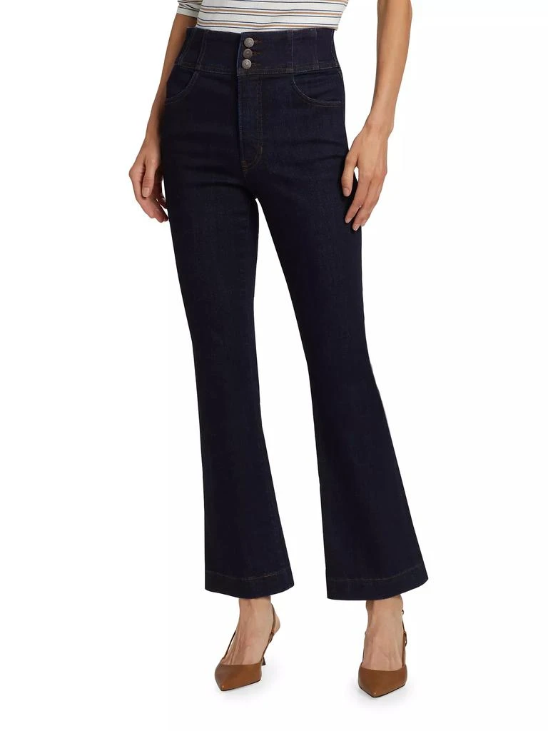 VERONICA BEARD Carson High-Rise Stretch Flare Jeans 3