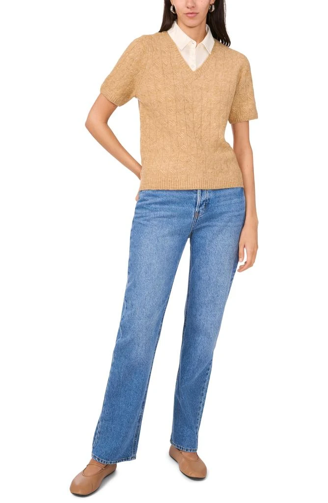 1. State Twofer Cable Stitch Sweater 6