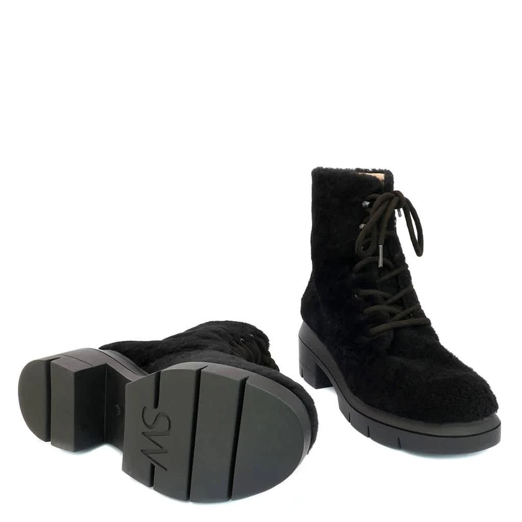 Stuart Weitzman Ladies Nisha Black Shear Boots 1