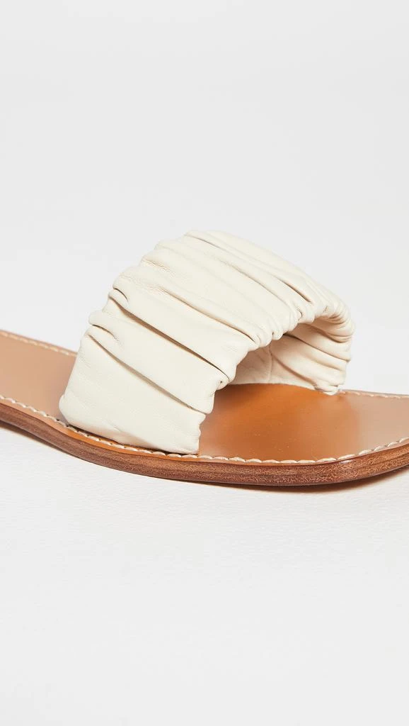 Staud Nina Ruched Sandals 5