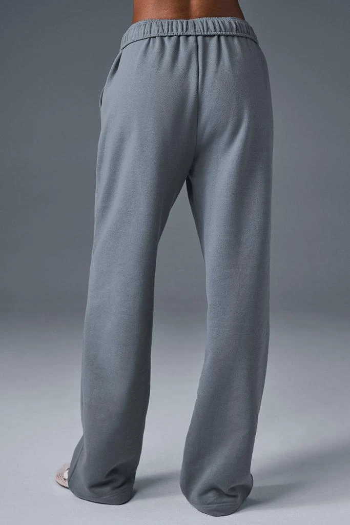 Alo Accolade Straight Leg Sweatpant - Steel Grey 2