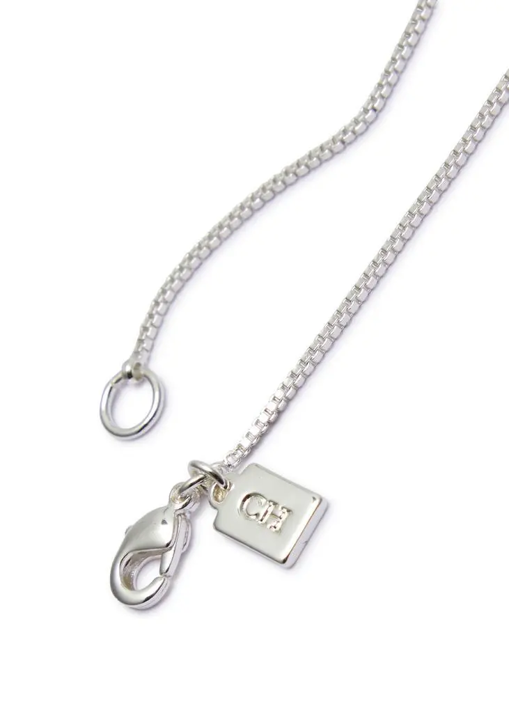 Crystal Haze Nostalgia Bear silver-plated necklace  4