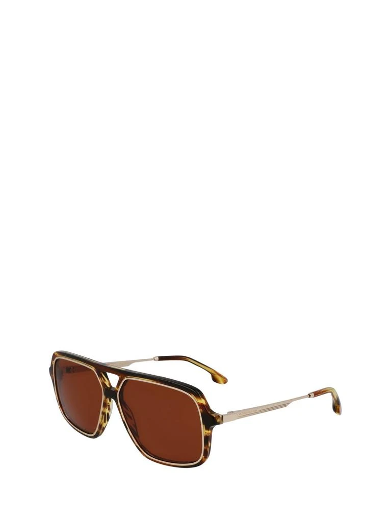 Victoria Beckham Victoria Beckham Double Bridge Aviator Frame Sunglasses 3