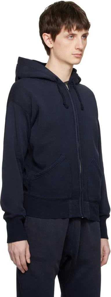 RRL Navy Full-Zip Hoodie 2