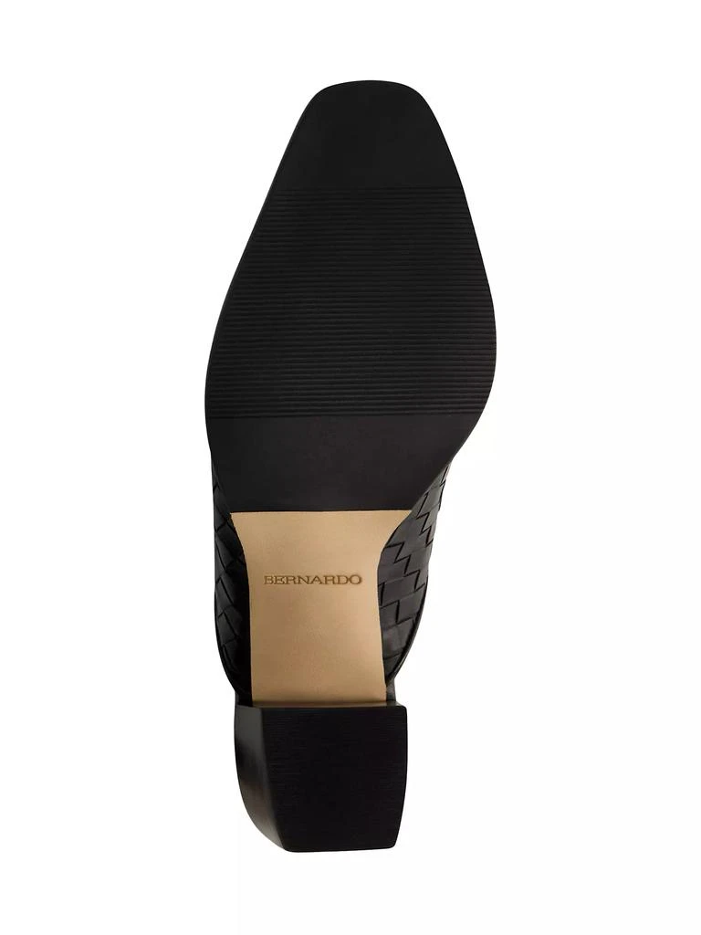 Bernardo Britt Woven Heeled Mules 4