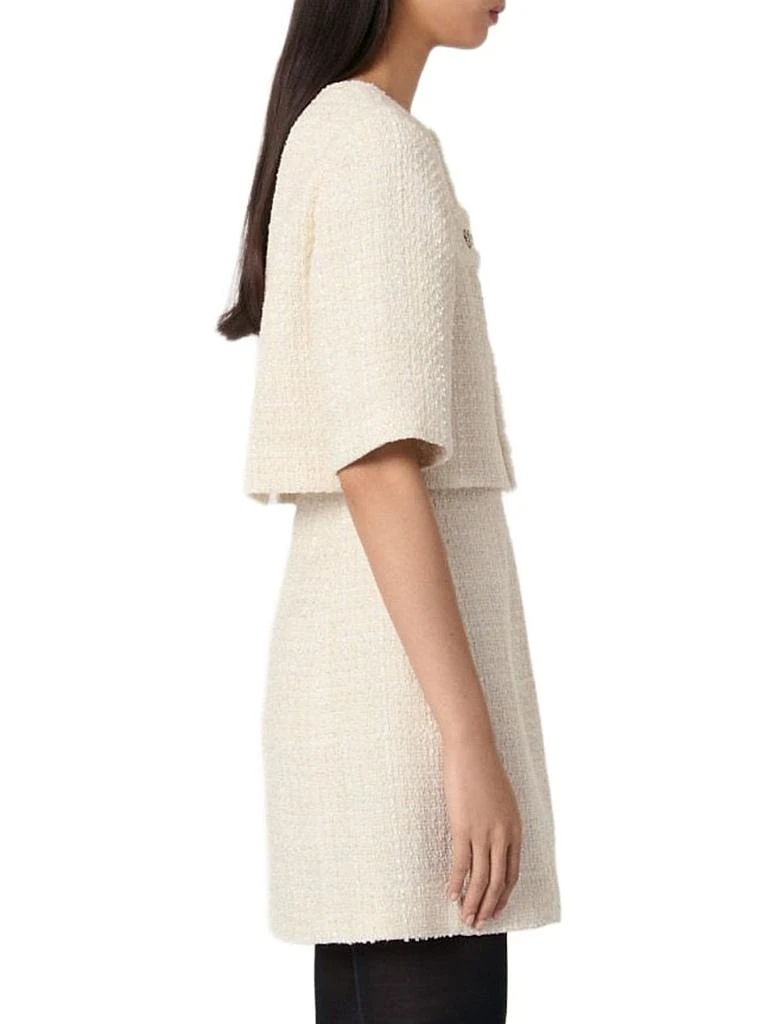Maje Tweed 2-in-1 Mini Dress 4