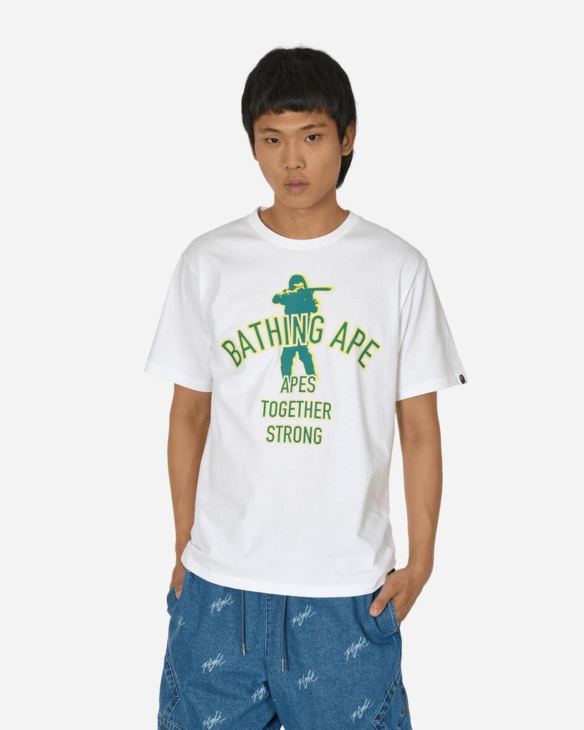 A Bathing Ape Soldier ATS T-Shirt White