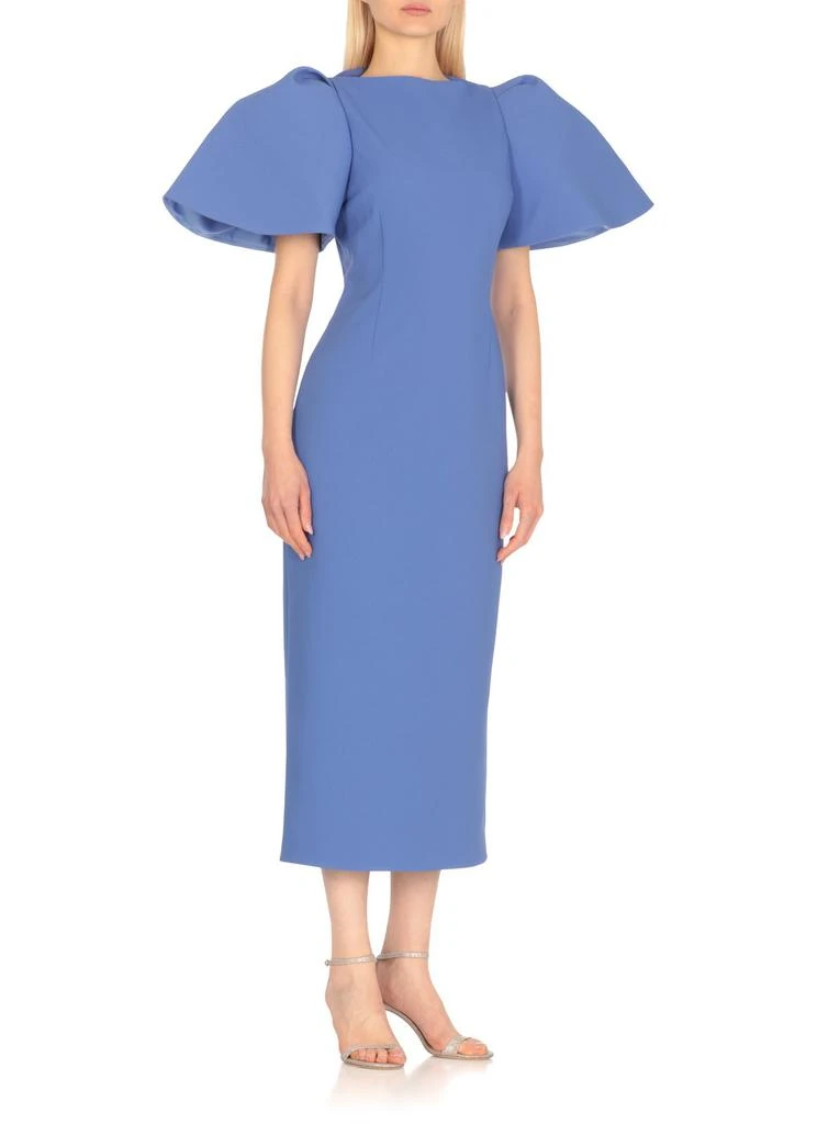 Solace London Puff Sleeve Midi Dress – On Sale Now with Up to 53