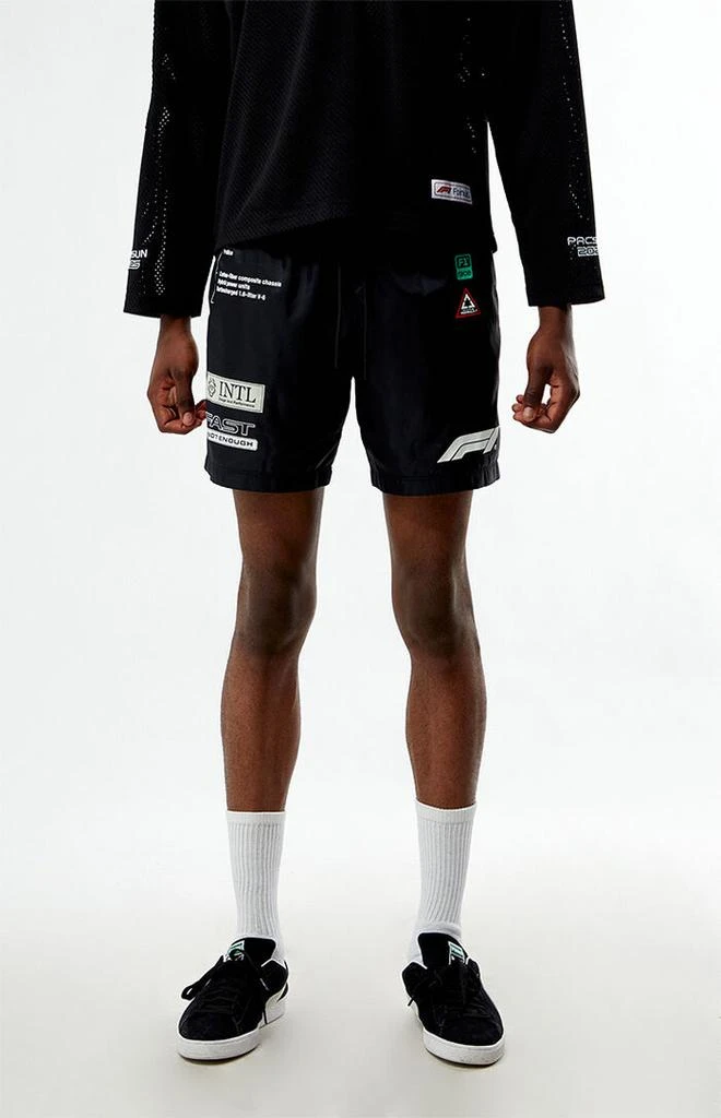 Formula 1 x PacSun Miami Circuit 6.5" Swim Trunks 2
