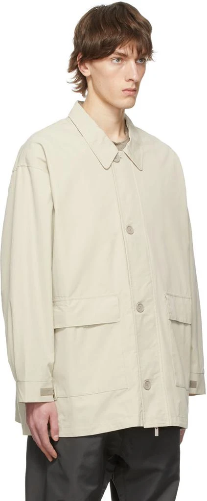 Essentials Beige Cotton Jacket 2
