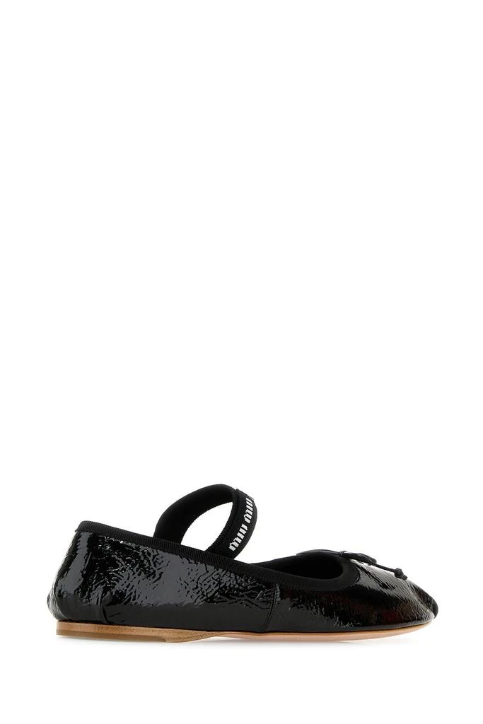 Miu Miu Black naplak ballerinas 2