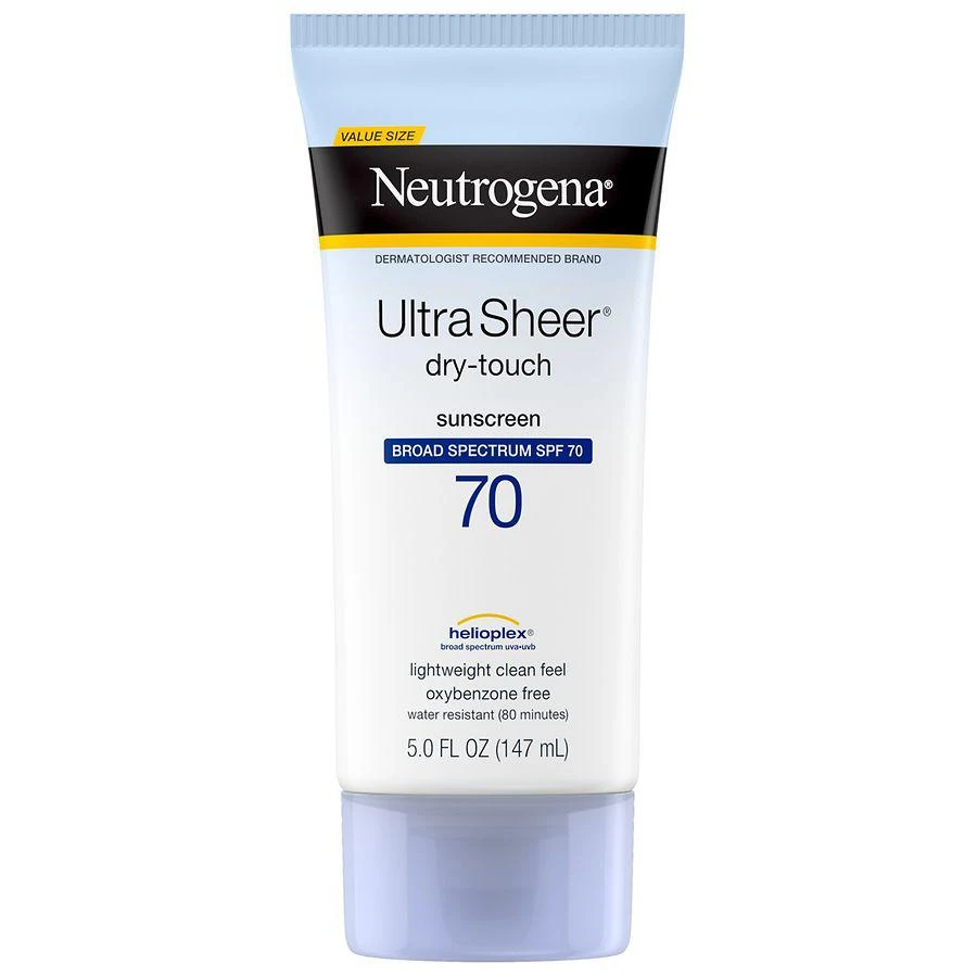 Neutrogena Ultra Sheer Dry-Touch SPF 70 Sunscreen Lotion 1
