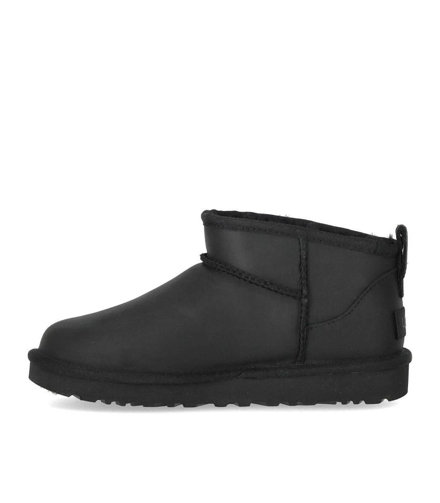UGG UGG Classic Ultra Mini Leather Black Boot 3