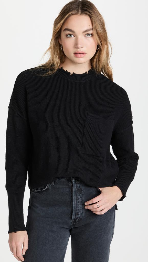 Pistola Denim Darya Oversized Crewneck Pullover