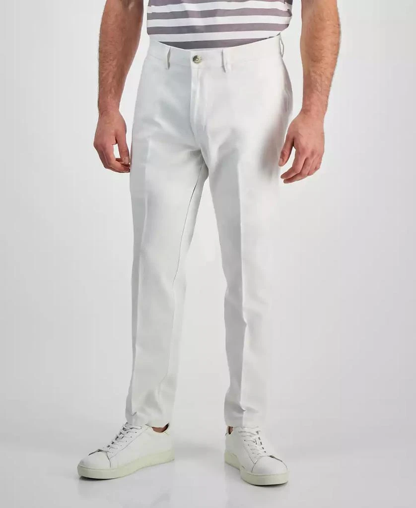 Kenneth Cole Men's Slim-Fit Linen Pants 1