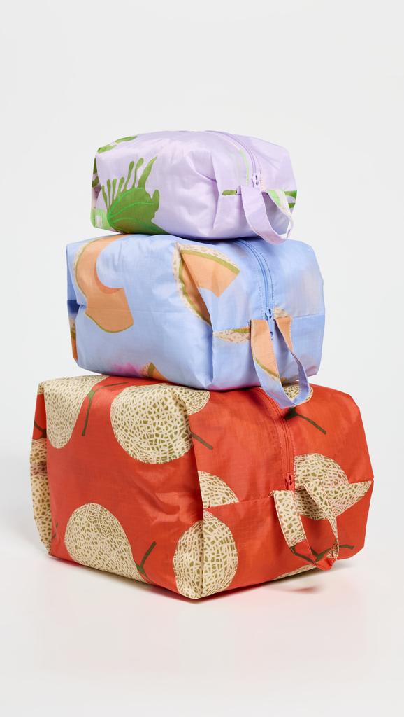 Baggu 3D Zip Set Japanese Produce