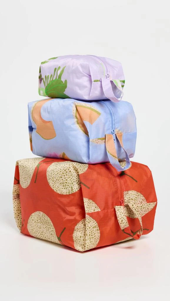 Baggu 3D Zip Set Japanese Produce 1