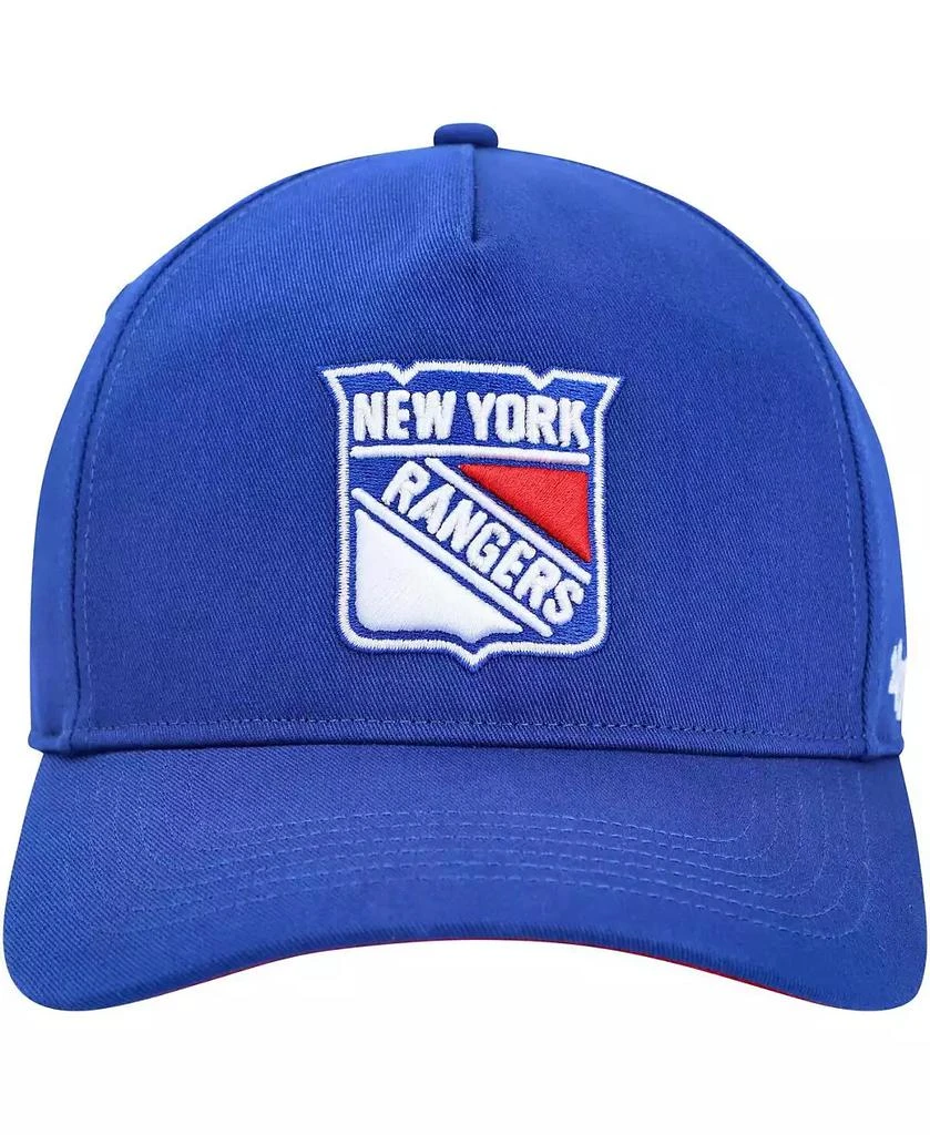 47 Brand Men's Blue New York Rangers Primary Hitch Snapback Hat 2