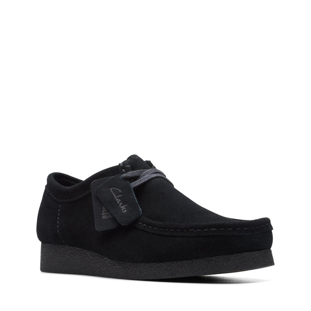 Clarks Wallabee EVO in Black Suede