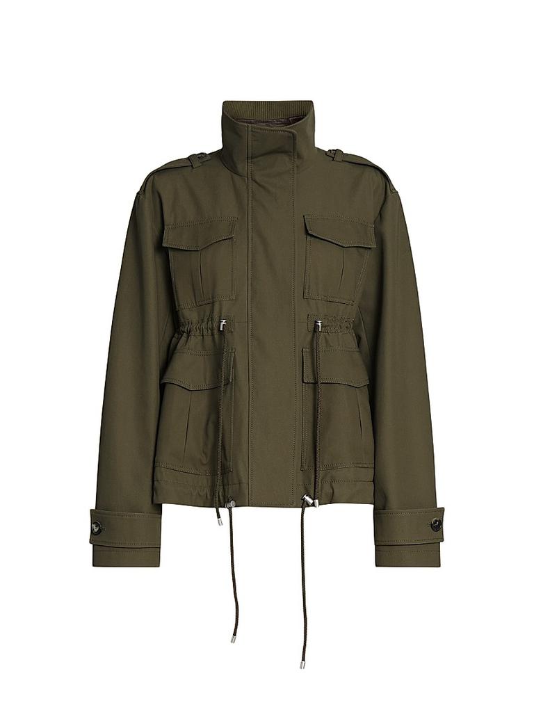 Loewe High-Collar Cotton Parka - Coats - Free Shipping