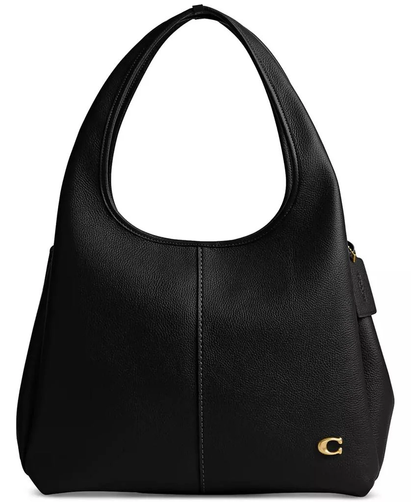 Coach Lana Polished Pebble Leather Medium Shoulder Bag 1