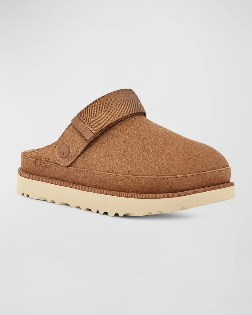UGG Goldenstar Suede Slingback Clogs 4