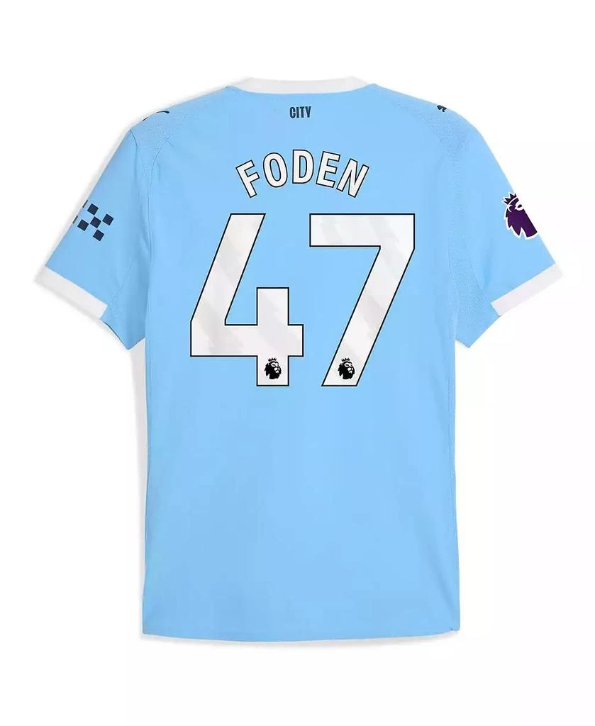 Puma Men's Phil Foden Sky Blue Manchester City 2025/26 Home Authentic Player Jersey 3