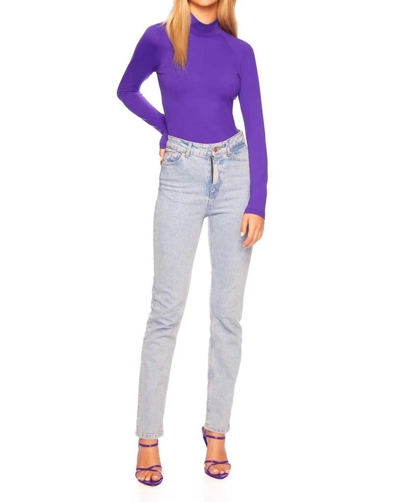 Susana Monaco Susana Monaco - Open Back Mock Bodysuit