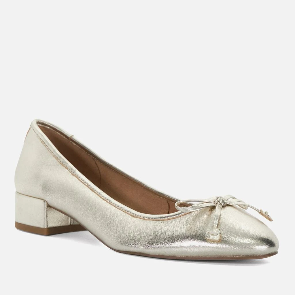 DUNE London Dune London Women's Hollies Leather Ballet Pumps 2
