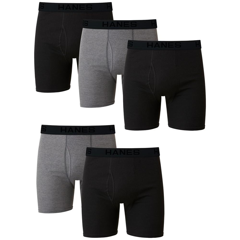 Hanes Men's 5-Pk. Performance Boxer Briefs