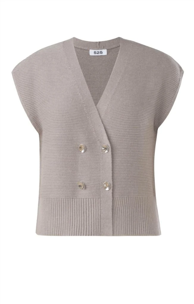 525 America 525 America - Jayda Double Breasted Vest 3