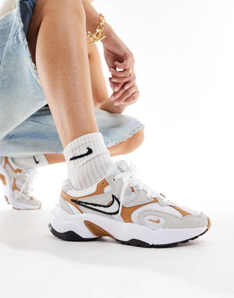 【美品】ナイキ RUN INSPO AL8 NIKE Nike AL8 Run Inspo trainers in brown BROWN UK-7 - Free